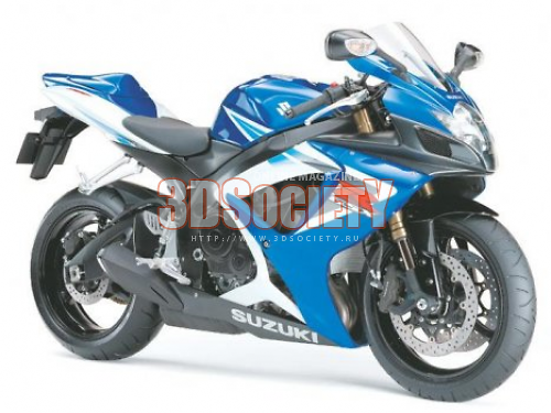 3D модель Suzuki GSX-R 750