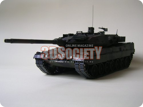 3D модель  танк Leopard 