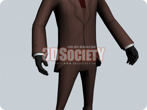 3D модель  team fortress 2 spy 