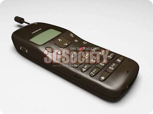 3D модель Телефон Nokia