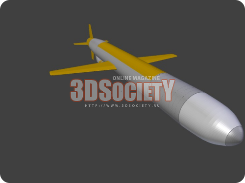 3D модель  Tomahawk 