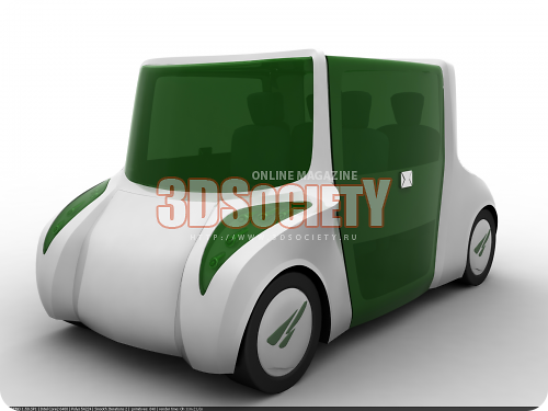 3D модель  Toyota Rin 