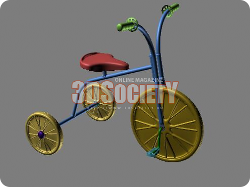 3D модель Велосипед