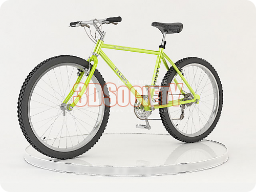 3D модель  велосипед 