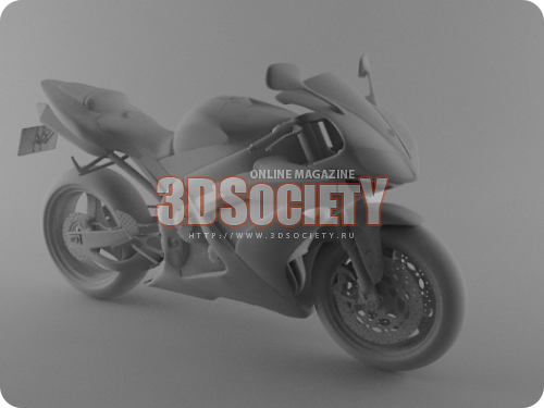 3D модель  Yamaha YZF-R1 