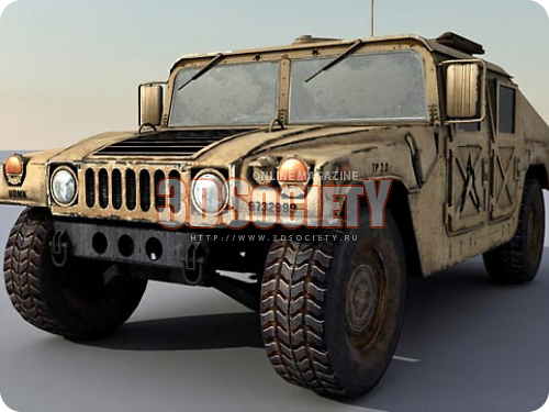 3D модель  Hummer 