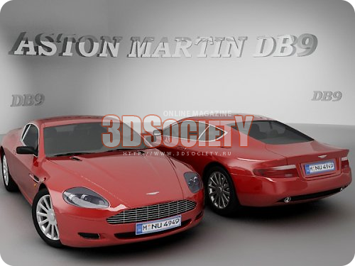 3D модель Aston Martin DB9