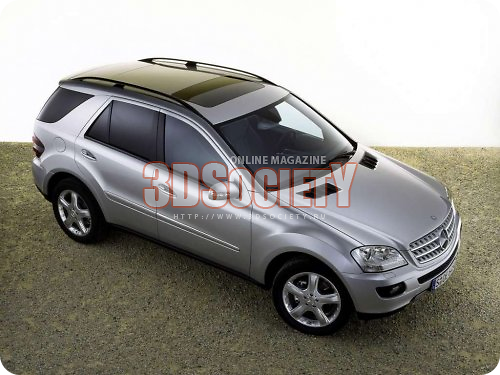 3D модель Mercedes ML350