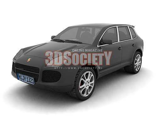 3D модель Porsche Cayenne