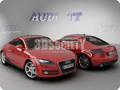 3D модель Audi TT