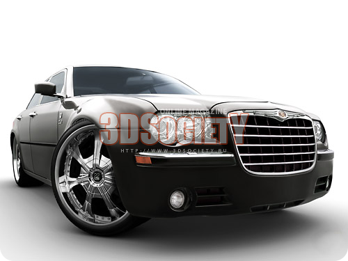 3D модель Chrysler 300C