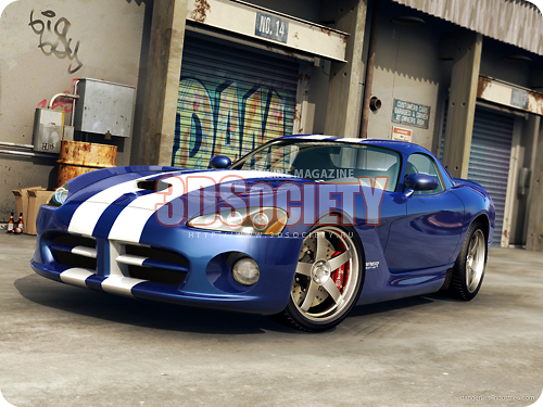 3D модель Dodge Viper Srt10