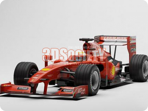 3D модель Ferrari F1