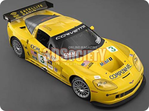 3D Модель Corvette C5-R