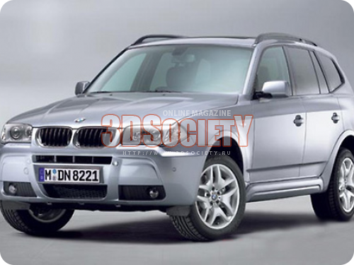 3D модель BMW X3 Series