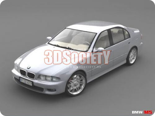 3D модель BMW M5 Series