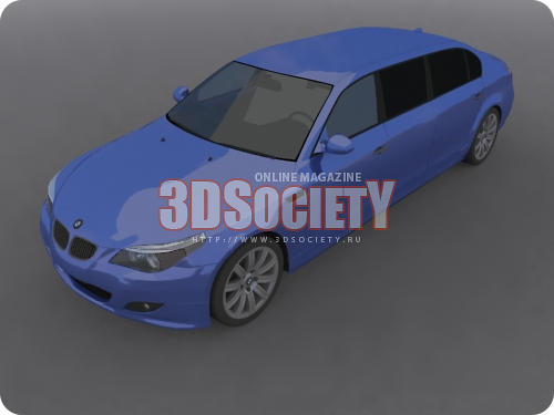 3D модель BMW M5 Limousine Series