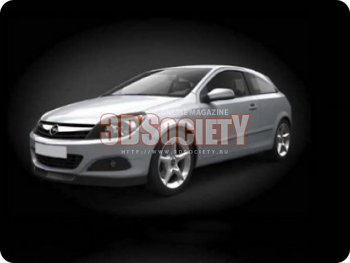 3D модель Opel Astra