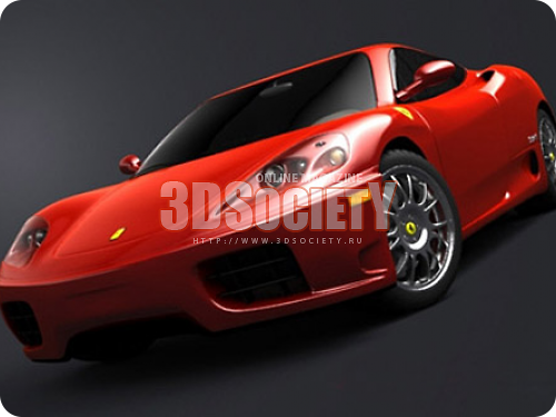 3D модель Ferrari 360 Modena