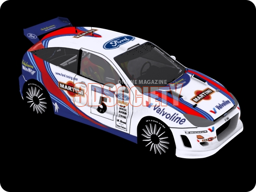 3D модель Ford Focus WRC