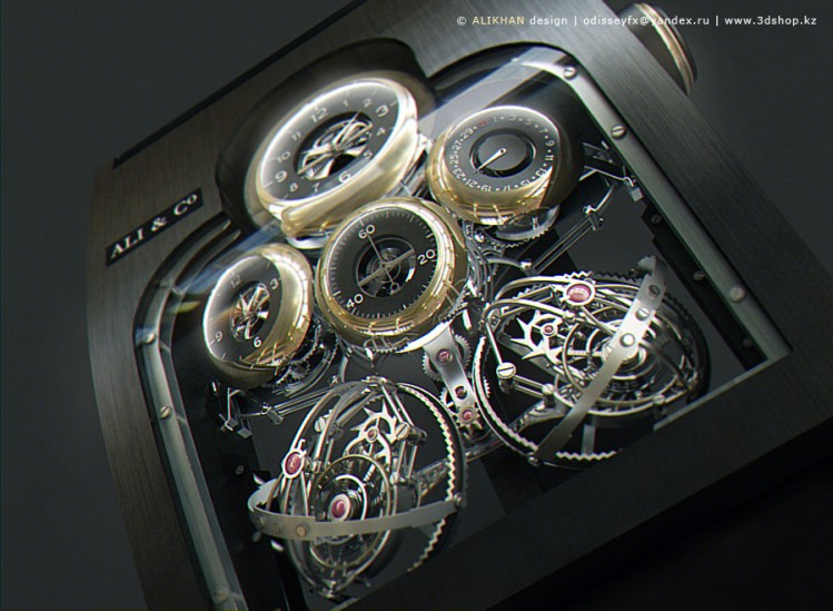 Alikhan "Twin Force Gyrotourbillon"