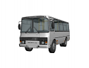 3D модель  автобус паз 3205 