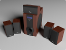 3D модель  3nod sound system 