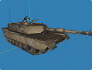 3D модель  Abrams m1 