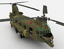3D модель ACH-47 CHINOOK