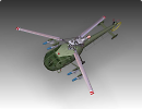 3D модель  Alouette III 