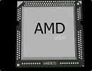 3D модель  AMD x64 