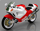 3D модель Bimota Tesi 1d мотоцикл