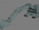 3D модель Болванка экскаватора