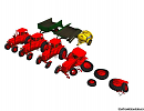 3D модель  Cartoon Tractor 