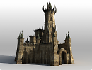 3D модель  castle 
