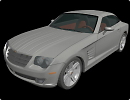 3D модель  Chrysler Crossfire 