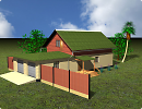 3D модель  Cottage 