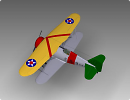 3D модель  Curtiss BF2C Goshawk 