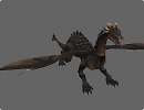 3D модель  дракон 