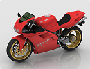 3D модель Ducati 916 мотоцикл