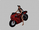 3D модель  Ducati+Lara 