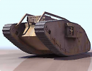 3D модель  танк FEMALE 