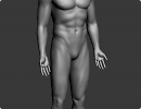 3D модель  фигура человека 