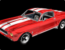 3D модель  Ford Mustang Fastback 1965 