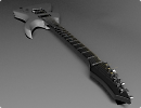 3D модель  гитара 