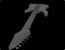 3D модель  гитара 