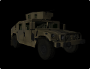 3D модель  HMMWV 