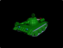 3D модель Игрушечный танк