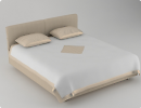 3D модель Кровать Borneo
