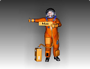 3D модель  Max on Space 